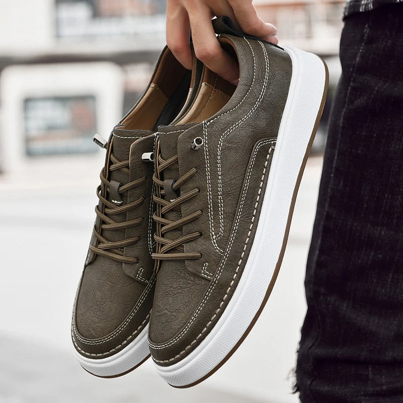 Calden Leather Sneakers