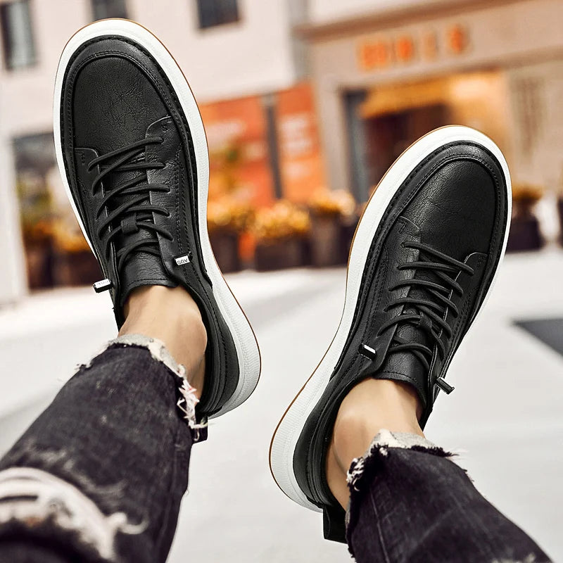 Calden Leather Sneakers