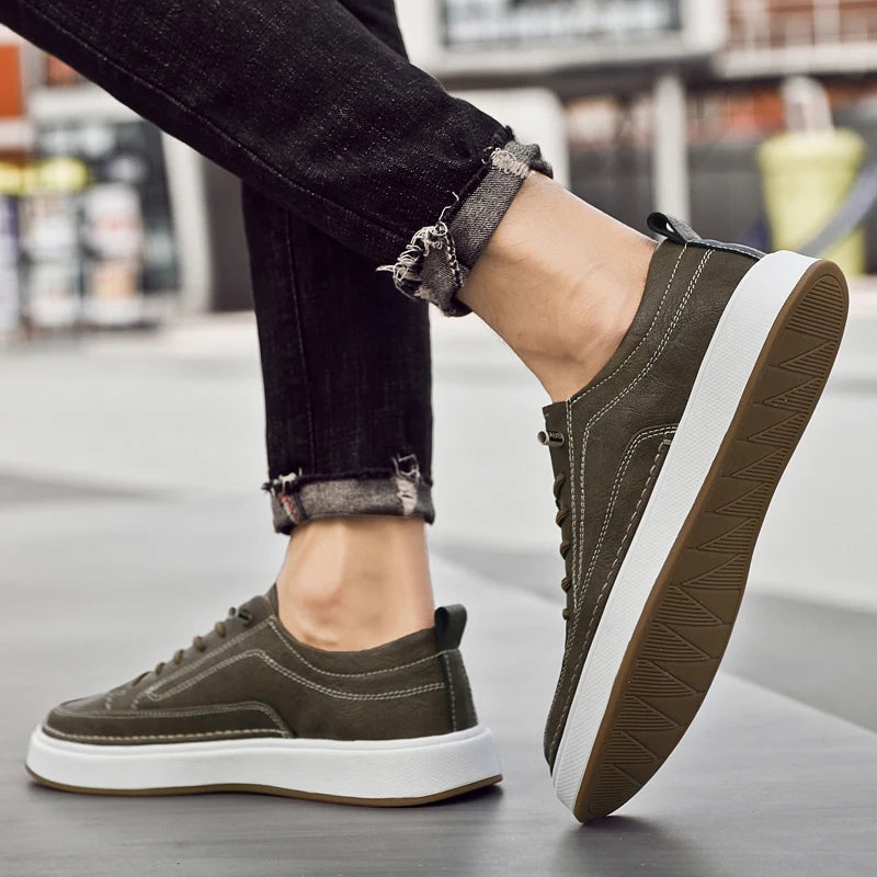 Calden Leather Sneakers